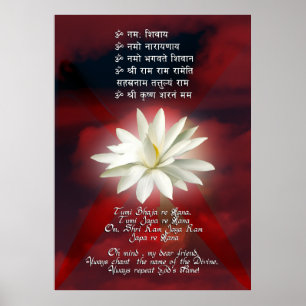 Mantra från Kärlek Poster