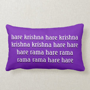 Mantra: HARE KRISHNA Lumbarkudde