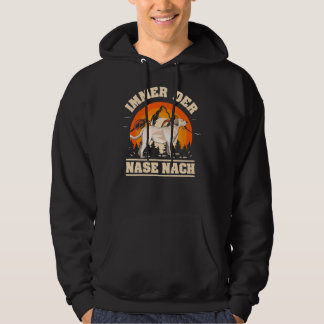 Mantrailing Immer Der Nase Nach Labrador Retriever Hoodie