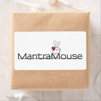 MantraMouse® Logotyp Stickers Fraktsedel