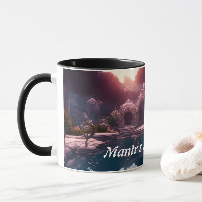 Mantrs morgontea mugg (Med munk)