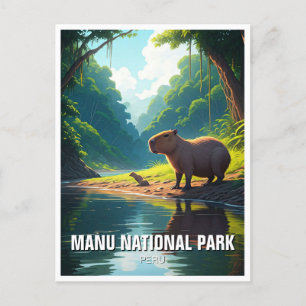 Manu National Park Peru Vykort