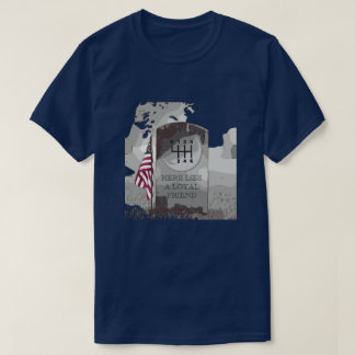 MANUAL 2-sidig Gravsten T Shirt