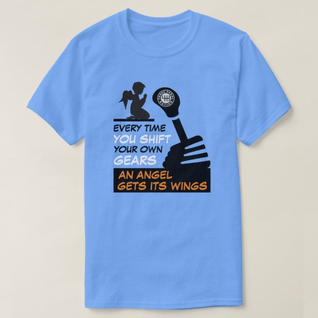 MANUAL ANGEL VINGAR T-Shirt (Design framsida)