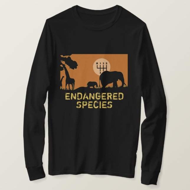 MANUAL - Dag / natt T Shirt (Design framsida)