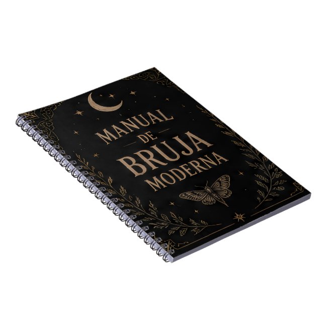 manual de bruja negro anteckningsbok (Högra Sidan)