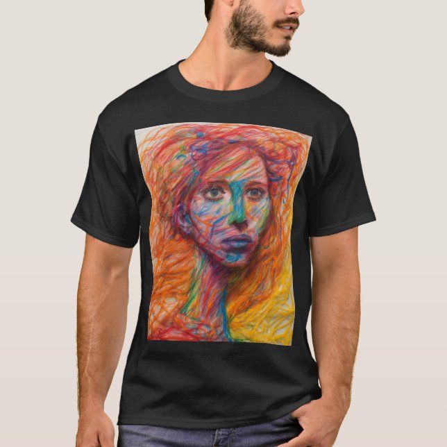 MANUAL PENCIL ART T-SHIRT (Framsida)