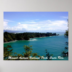 Manuel Antonio nationalpark, Costa Rica Poster