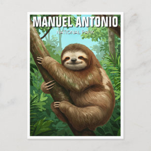 Manuel Antonio nationalpark Costa Rica Travel Vykort