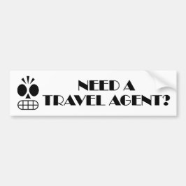 Manuel Calavera Afterlife Travel Agent Bildekal