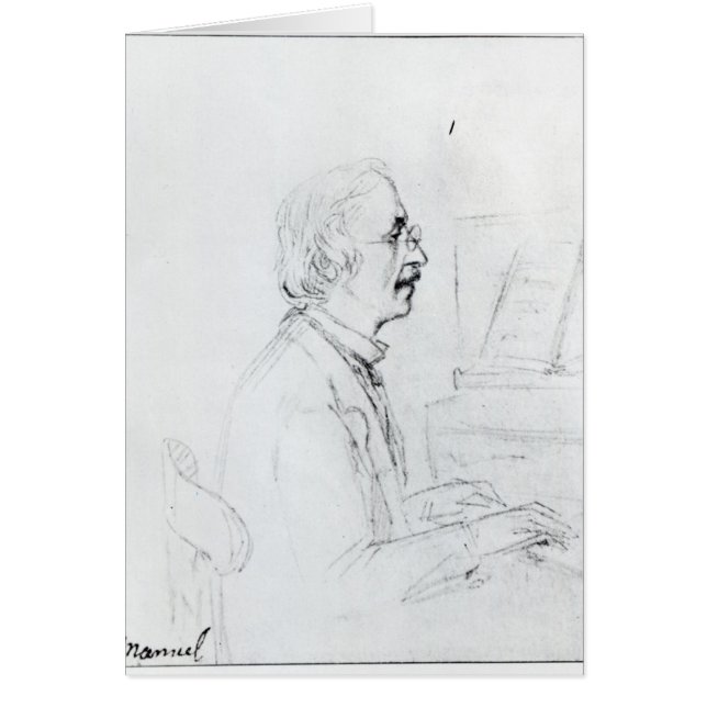 Manuel Garcia Hälsningskort (Framsidan)