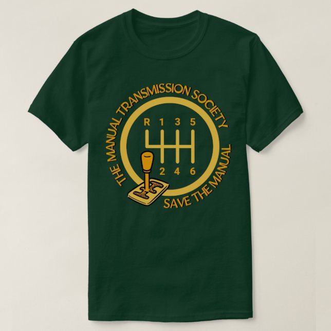 Manuell överföring1 t shirt (Design framsida)