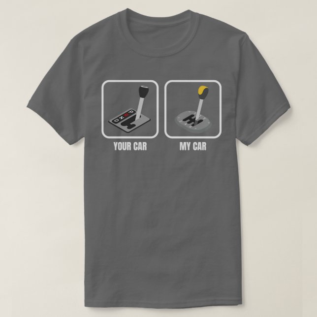 Manuell överföring av styrskift t shirt (Design framsida)