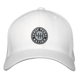 Manuell överföring, dubbelsidig broderad hatt keps