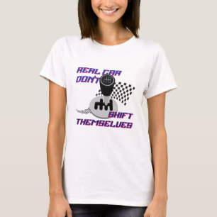Manuell överföring T-Shirt Biltransport Car Enth