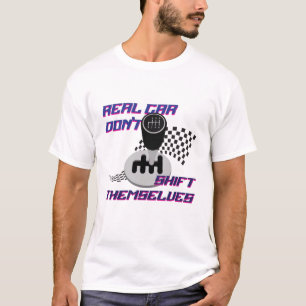 Manuell överföring T-Shirt  Biltransport  Car Enth