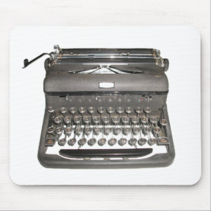Manuell skrivmaskin Mousepad Musmatta