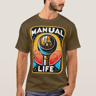 Manuell växling skift 2 t shirt
