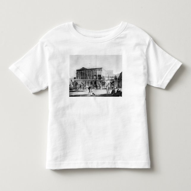 Manufactory och basar, Calcutta hus Tee Shirt (Framsida)