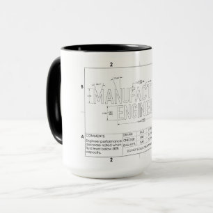 Manufacturing Ingenjör Gift Mugg