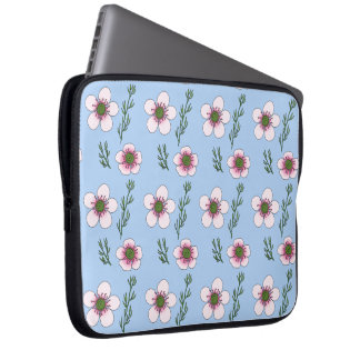 Manuka Flowers Laptop Fodral