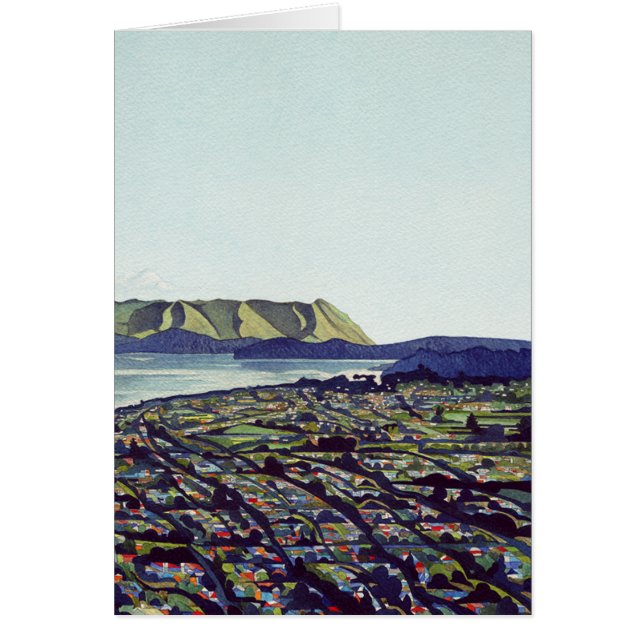 Manukau Head Hälsningskort (Framsidan)