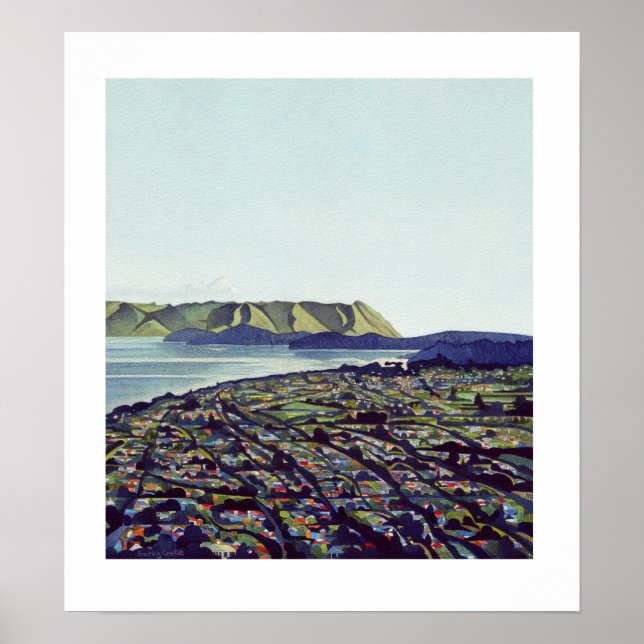 Manukau Head Poster (Framsidan)