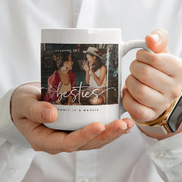 Manus Bestie Foto Minne & Citat Gåva Kaffemugg