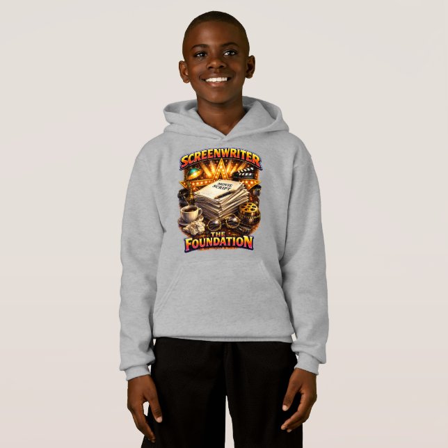 Manusförfattare - The Foundation Pojktröja T Shirt (Hel framsida)