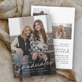 Manusförlag Flera Utexaminerade Examen Inbjudningar