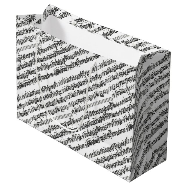 Manuskript för musik för Bach violoncellfölje (Framsidan Vinklad)