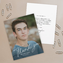 Manuskript Foto Examen Tacksamhetskort Inbjudningar