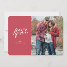 manuskriptsäsongen för kärlek-fotokort