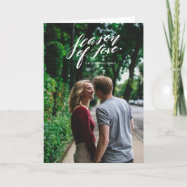 manuskriptsäsongen i kärlek helgkort