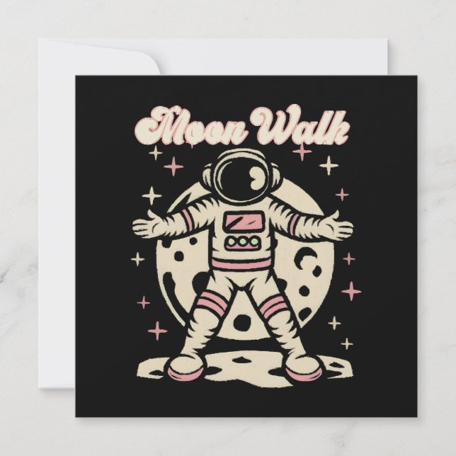 Månvandring Astronaut (Framsida)