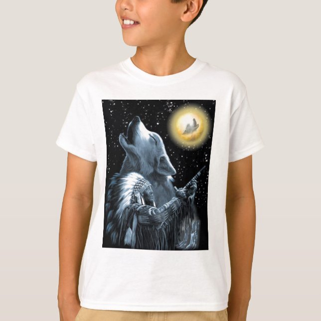 månvarg tee (Framsida)