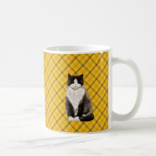 manx cat bi-col kaffemugg
