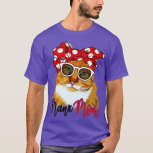 Manx Cat Shirt Manx Cat Mamma Bandana T