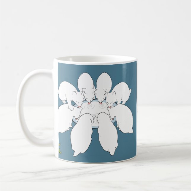 Manx en-Mjölka åtta…, Helgdag Kaffemugg (Vänster)