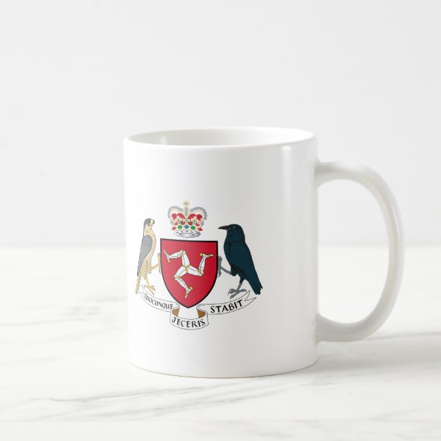 Manx jackar arm kaffe mugg (Höger)
