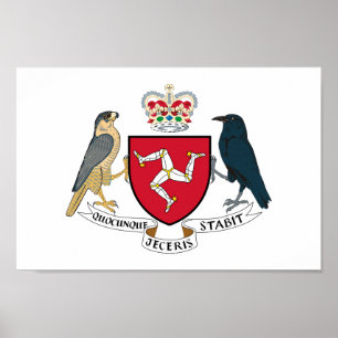 Manx jackar av arm poster