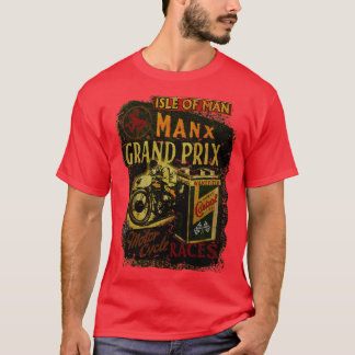 Manx Motorcle Tävling Isle of Man tt T Shirt