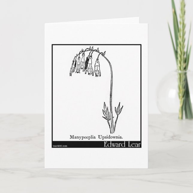 Manypeeplia Upsidownia. Kort (Framsida)