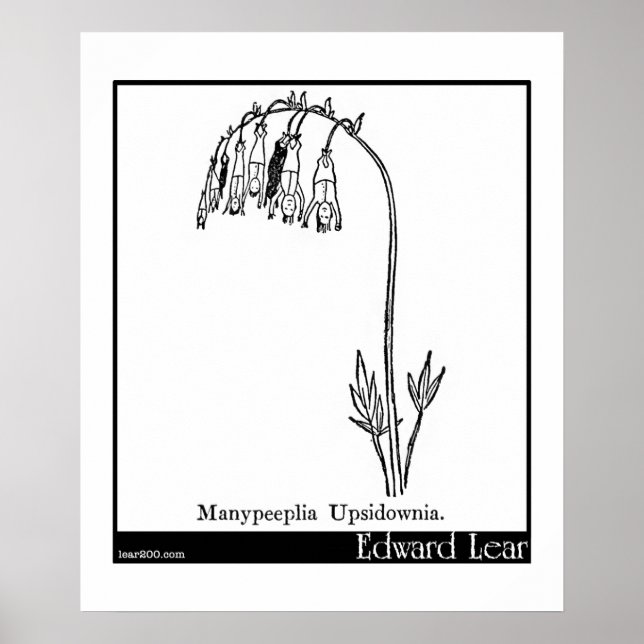 Manypeeplia Upsidownia. Poster (Framsidan)