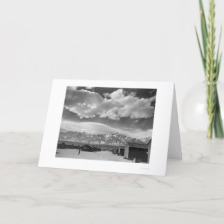 Manzanar gataplats, moln 1943 kort