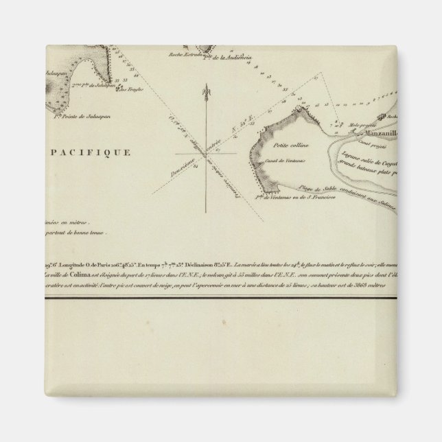 Manzanillo, Mexiko Magnet (Framsidan)