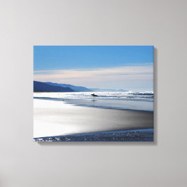 Manzanita Beach - Surfing in Oregon Canvastryck