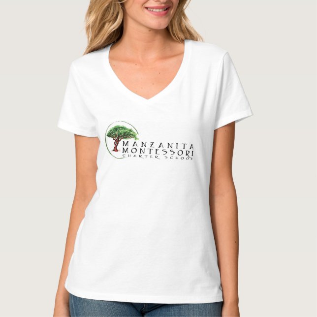 Manzanita Montessori T-tröja - kvinnor T-shirt (Framsida)