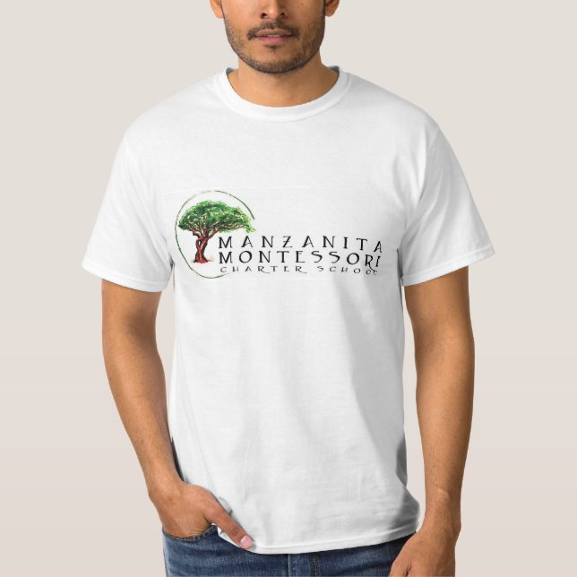 Manzanita Montessori T-tröja T Shirt (Framsida)