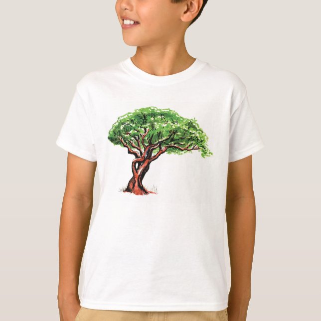 Manzanita Montessori T-tröja - ungar Tee (Framsida)